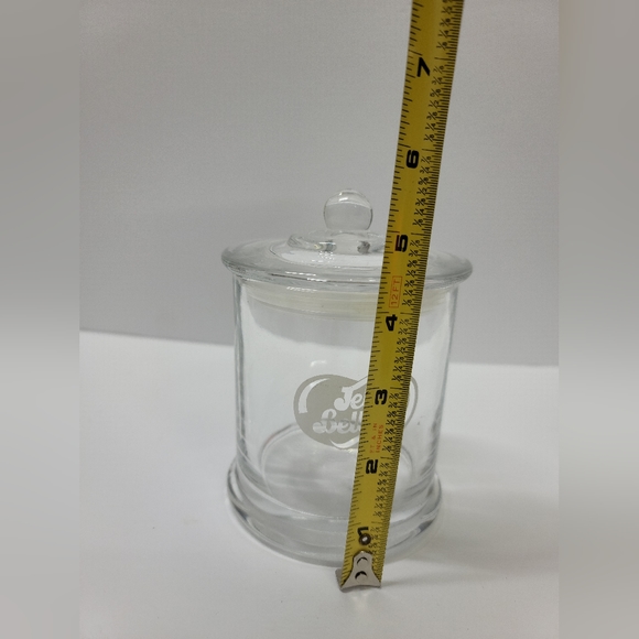 Jelly Belly Glass Apothecary Style Candy Jar Etched with Logo & Secure Lid - Picture 6 of 7